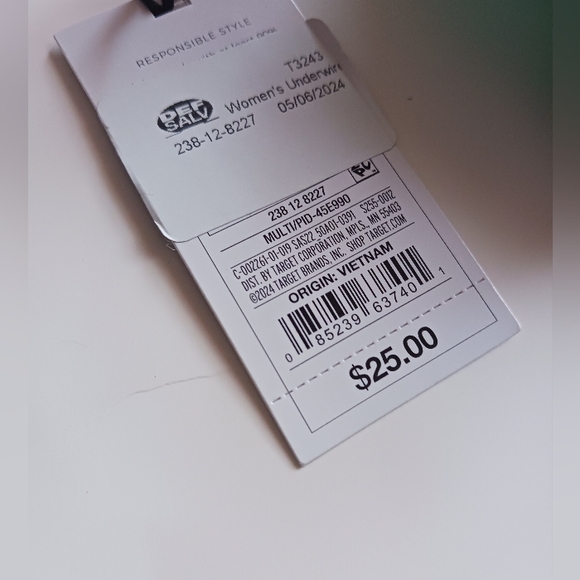 NWT SHADE & SHORE LADIES SIZE 36C Bikini Top Only Green - Picture 5 of 6